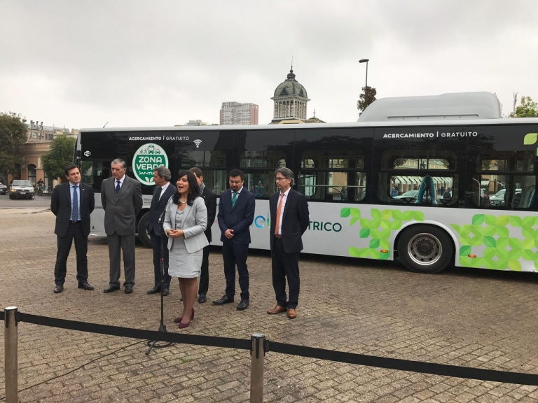 Metbus incorpora 2 buses eléctricos a su operación.